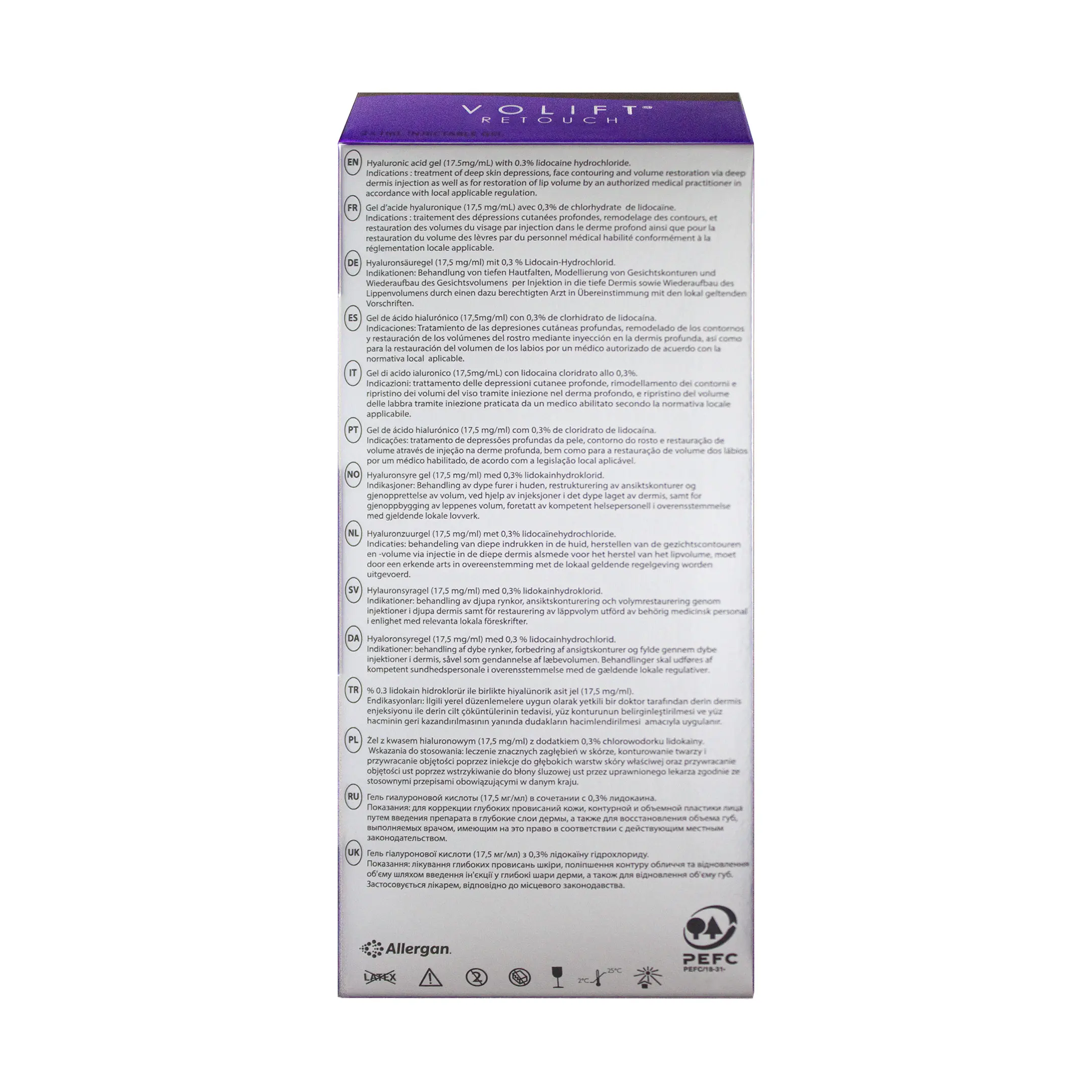 Juvéderm® Volift Retouch Juvederm Volift Retouch Back