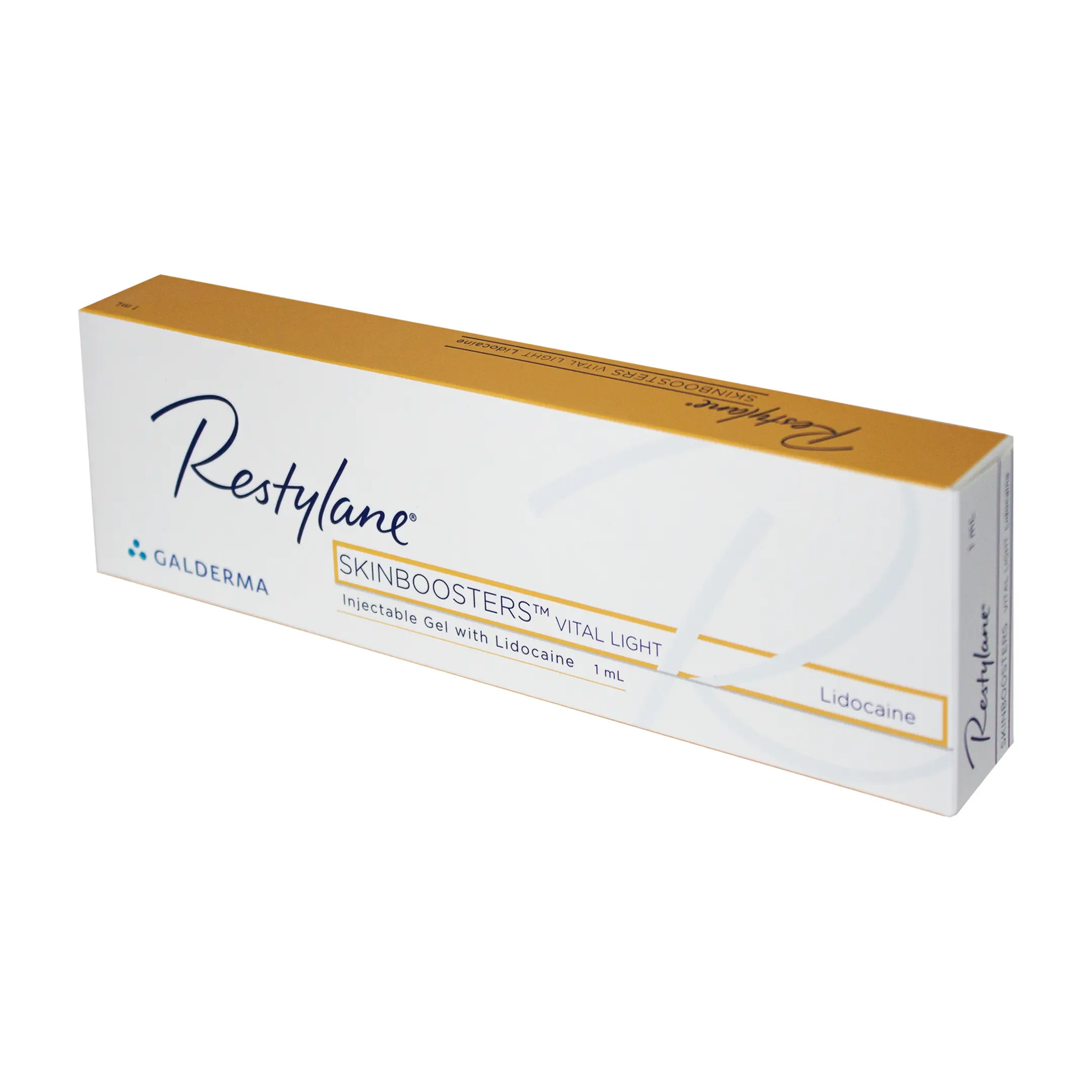Restylane® Vital Light Skinboosters™ mit Lidocain Restylane Vital Light Skinboosters Lidocaine Side