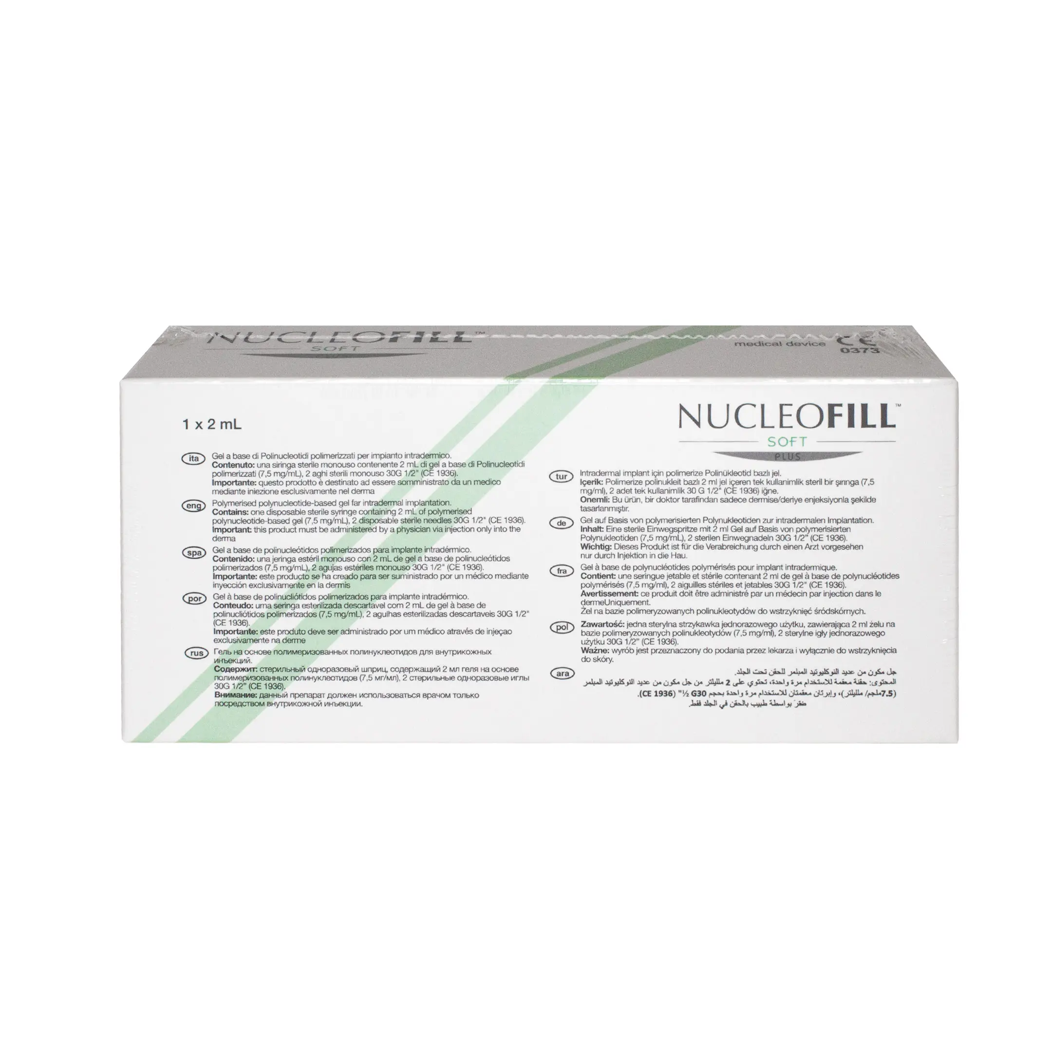 Nucleofill Soft Plus (1×2 ml) Nucleofill softplus back