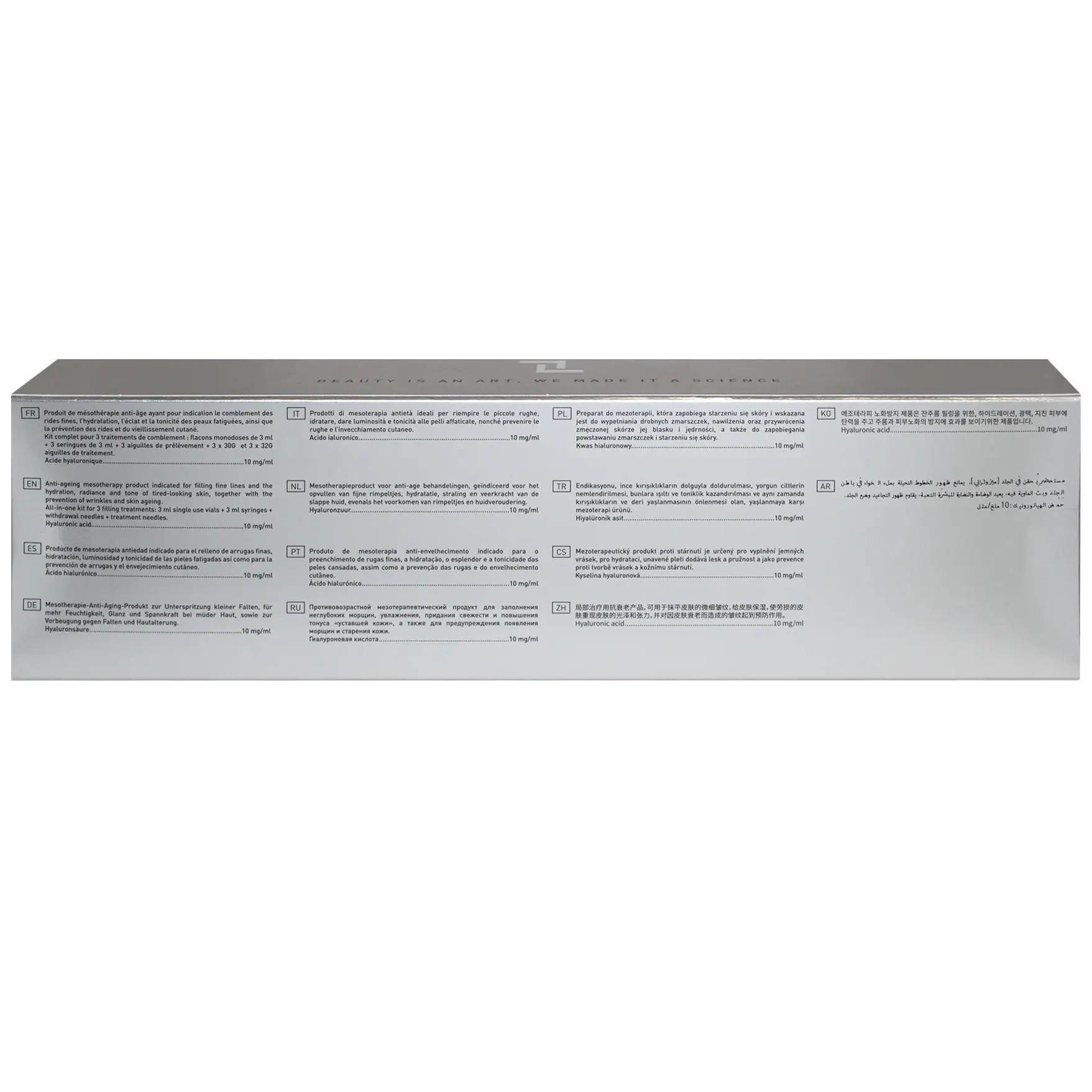 Fillmed M-HA® 10 (3 x 3 ml) Fillmed M HA10 back