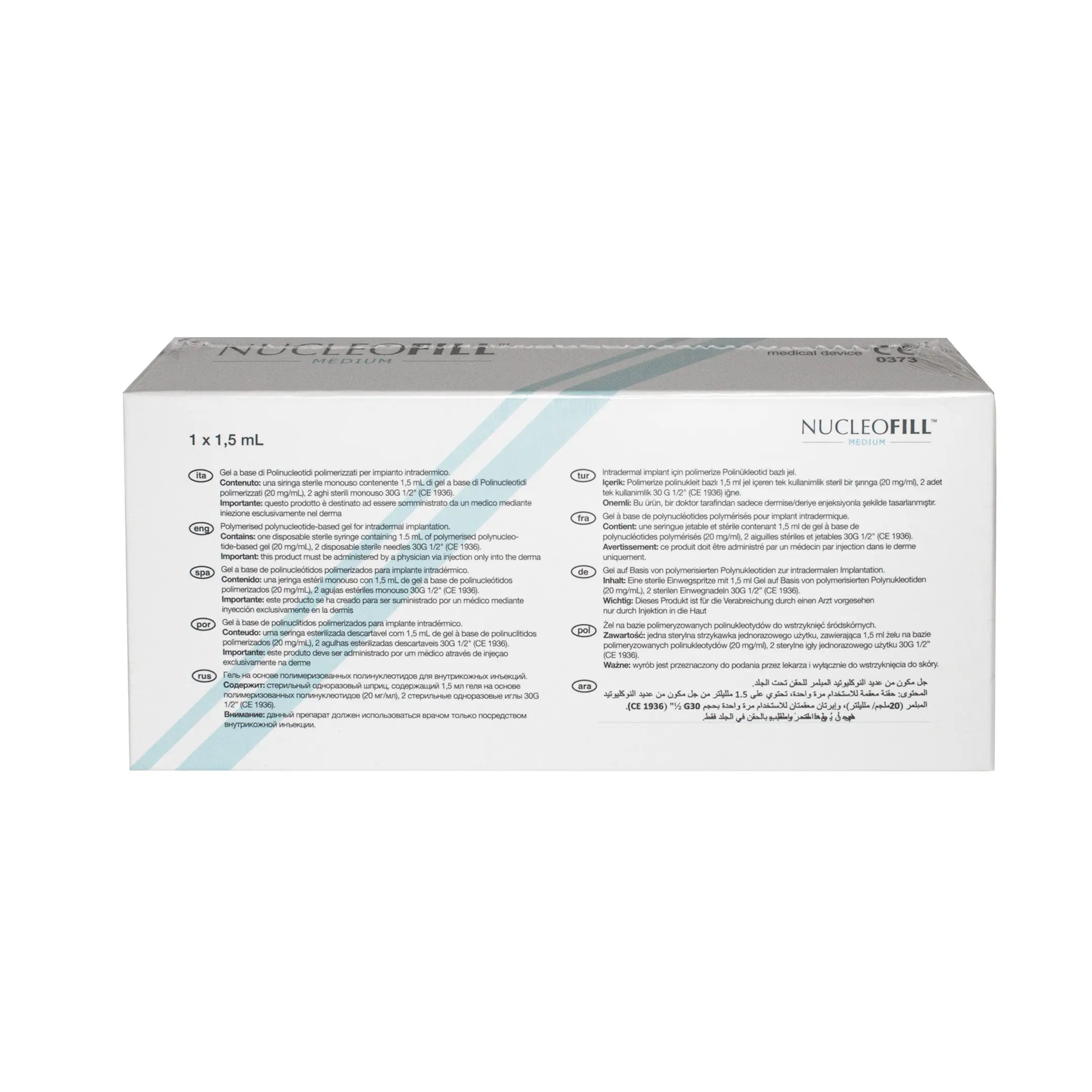 Nucleofill Medium (1x1.5 ml) Nucleofill medium back