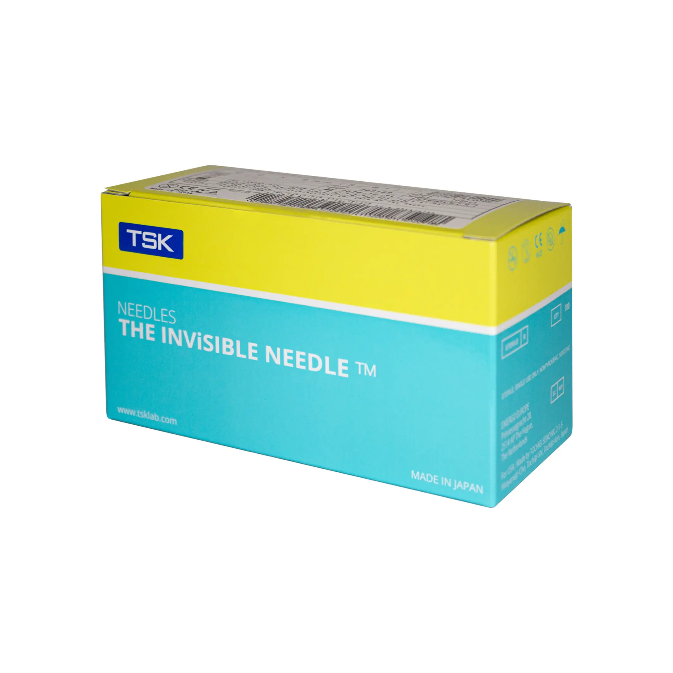 TSK STERiJECT The Invisible Needle Hypodermic Needle 100 St / Pck TSK Needles The Invisible Needle side