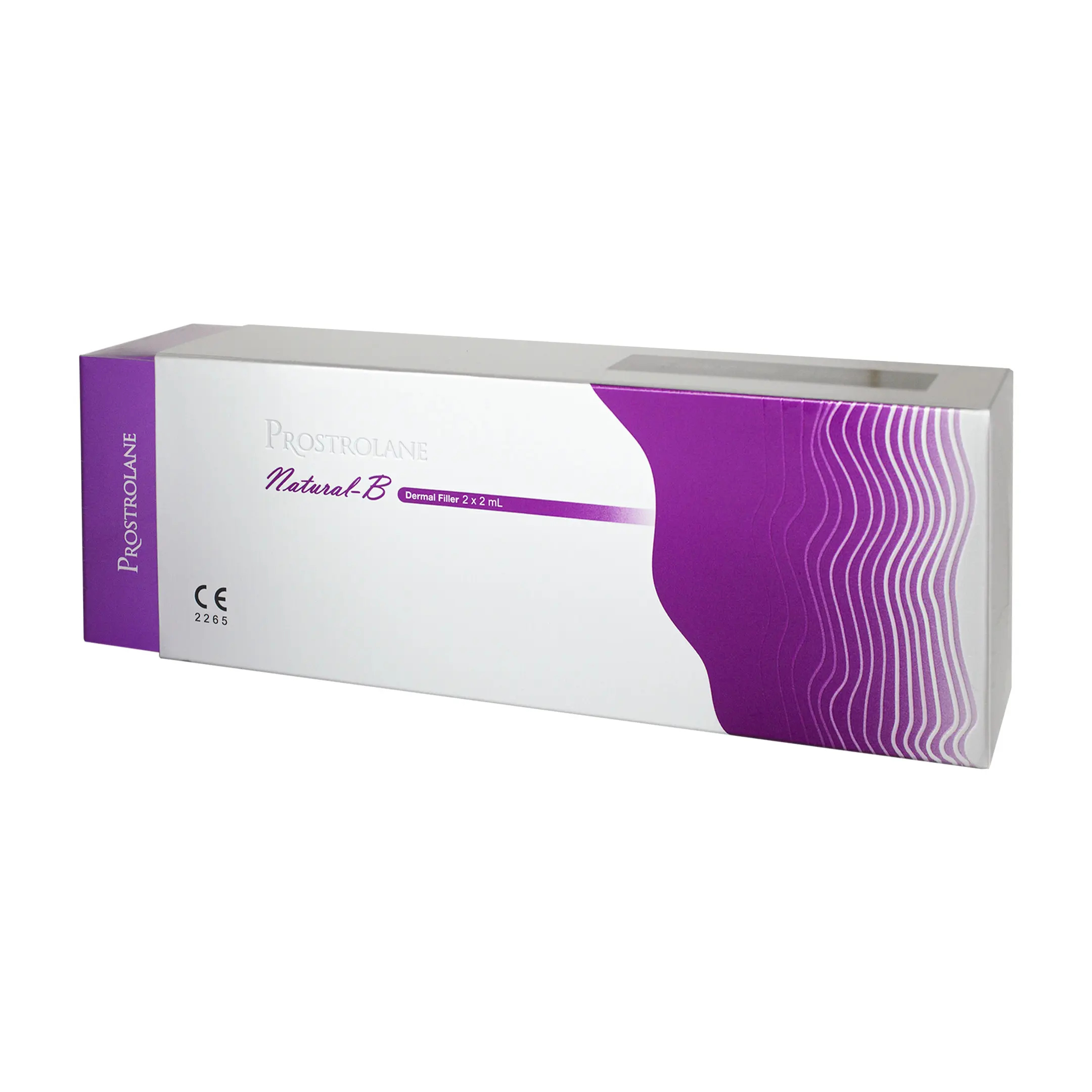 Prostrolane Natural-B Dermal Filler (2×2ml) Prostrolane Natural B Dermal Filler 2x2ml side