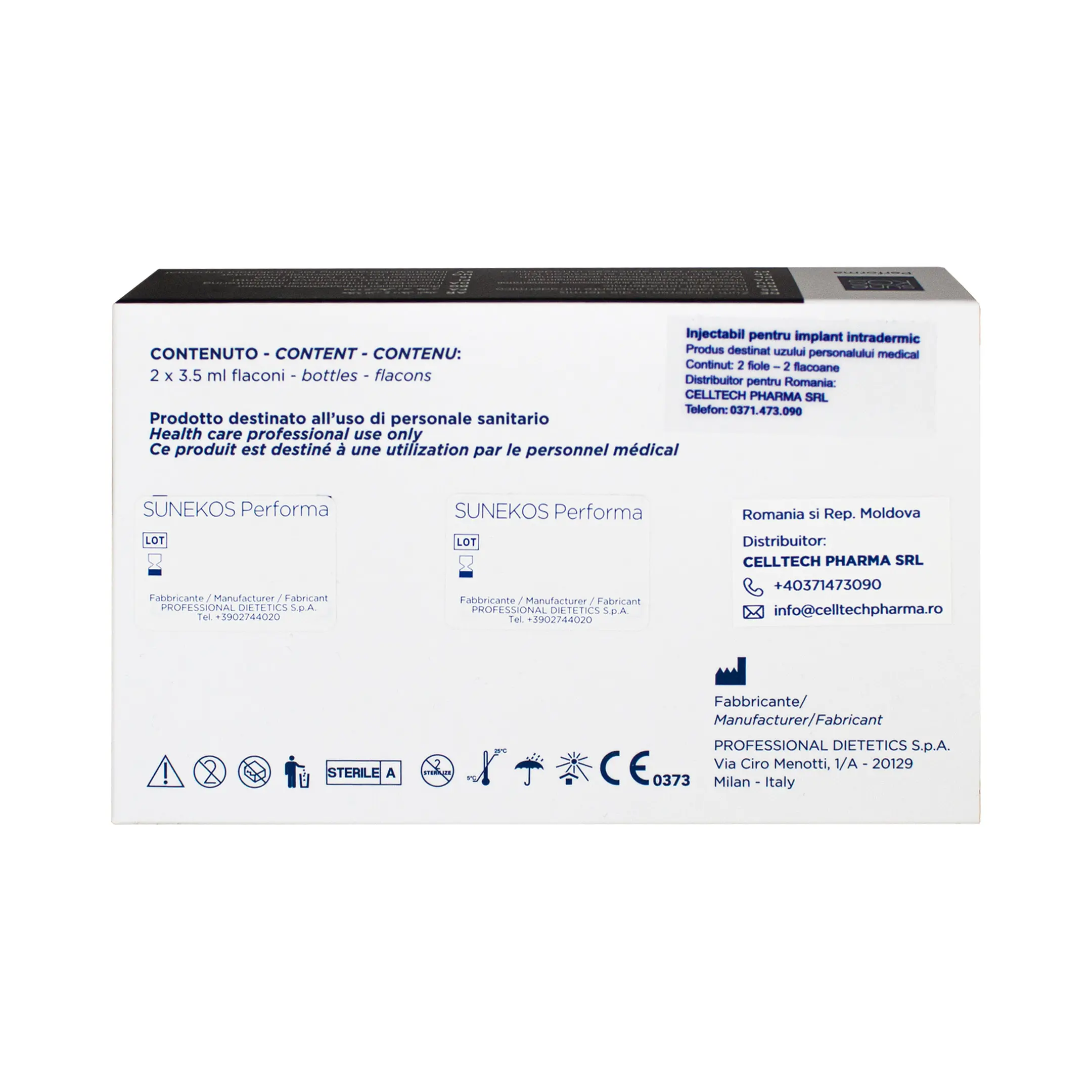 Sunekos Performa (2×3.5ml) SuneKOS Performa back