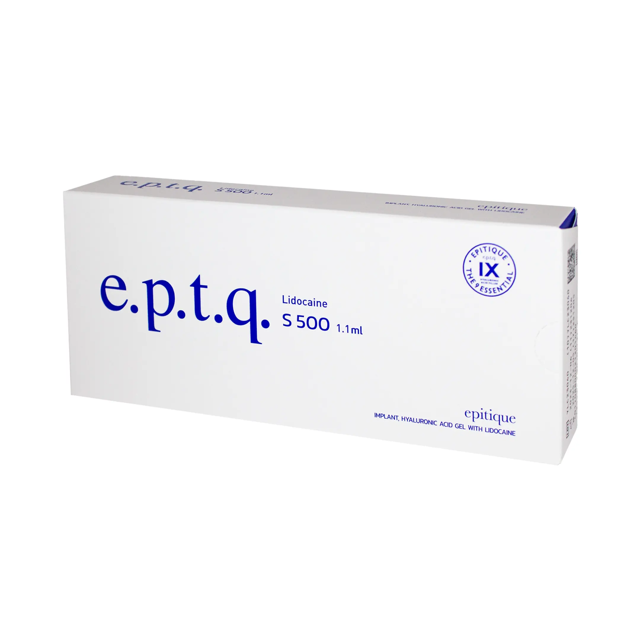 e.p.t.q. S500 Lidocaine (1×1.1ml) e.p.t.q s500 Lido side