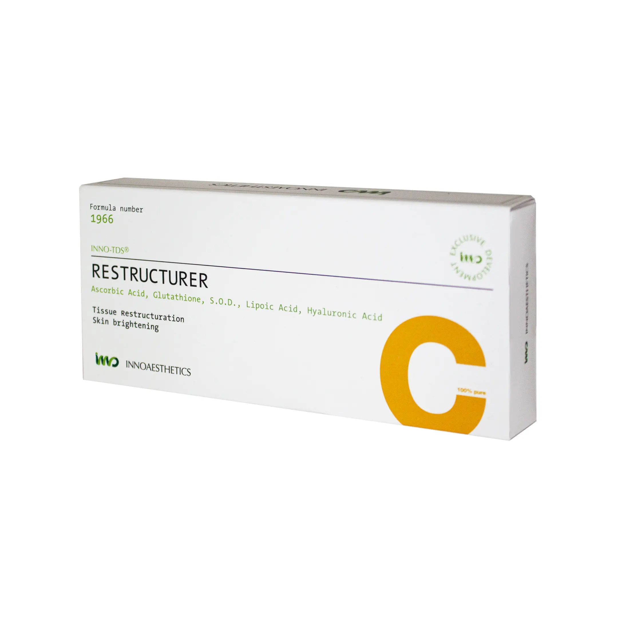 Innoaesthetics Restructurer (4x5ml) Innoaesthetics Restructurer side