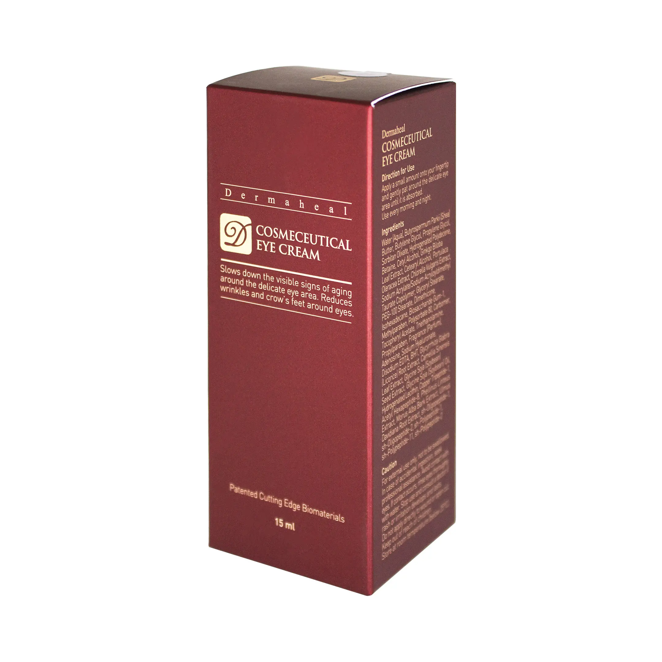 DermaHeal Cosmeceutical Eye Cream (1x15ml) Dermaheal Cosmeceutical Eye Cream side