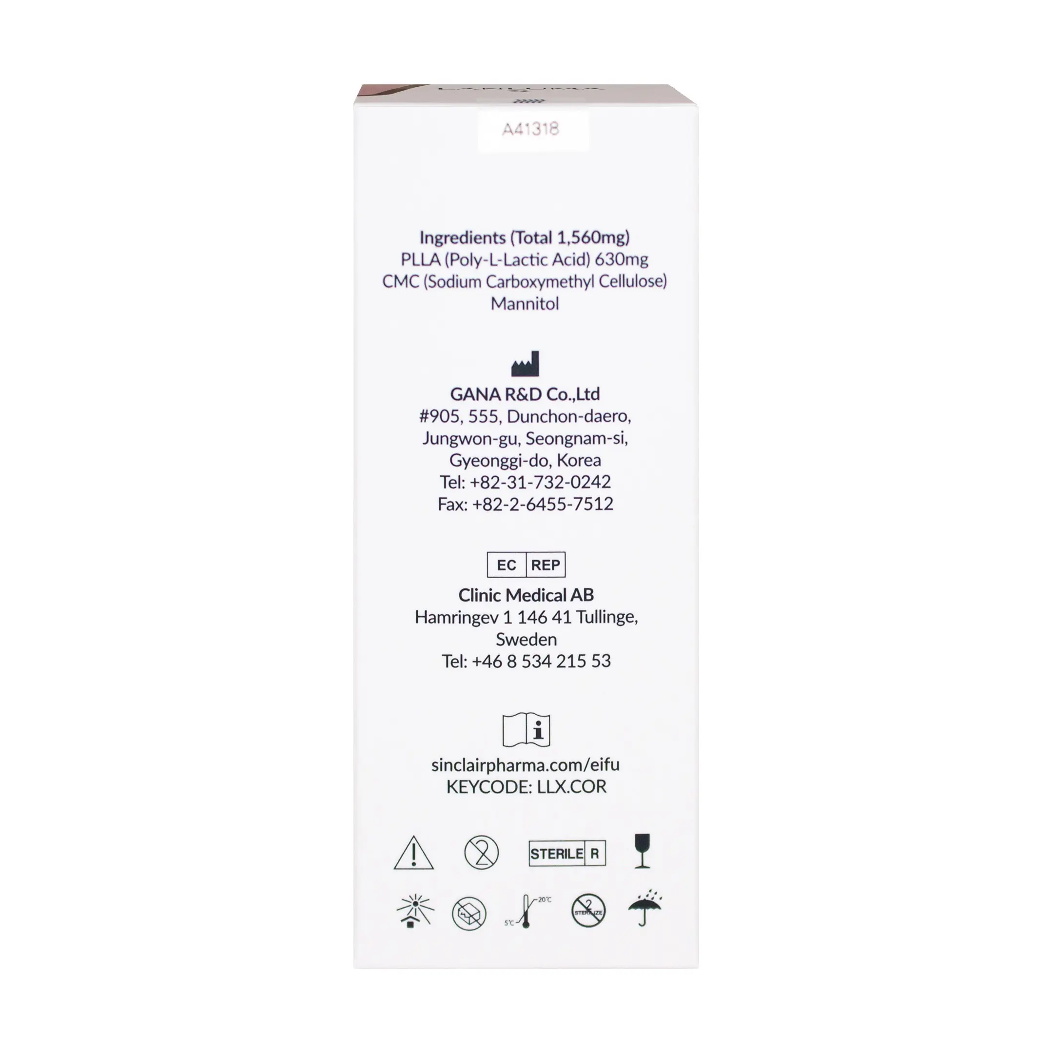 LANLUMA X (1x1560mg) Lanluma X back