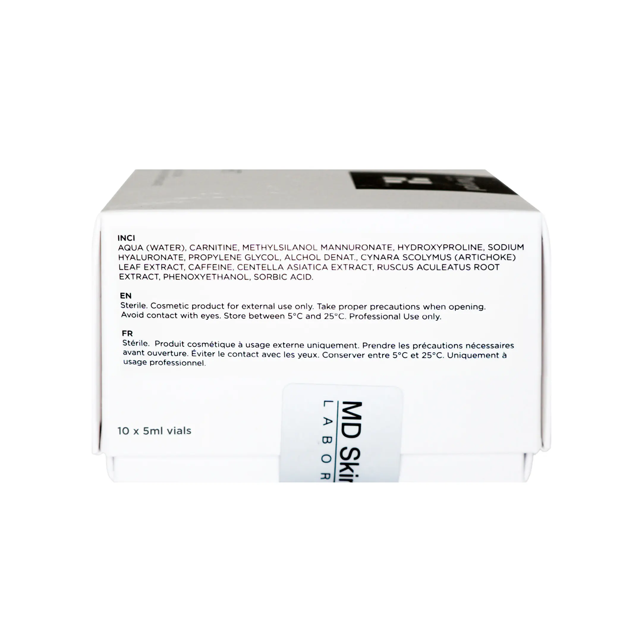 Pluryal Mesoline Bodyfirm (10x5ml) Pluryal Mesoline Bodyfirm back