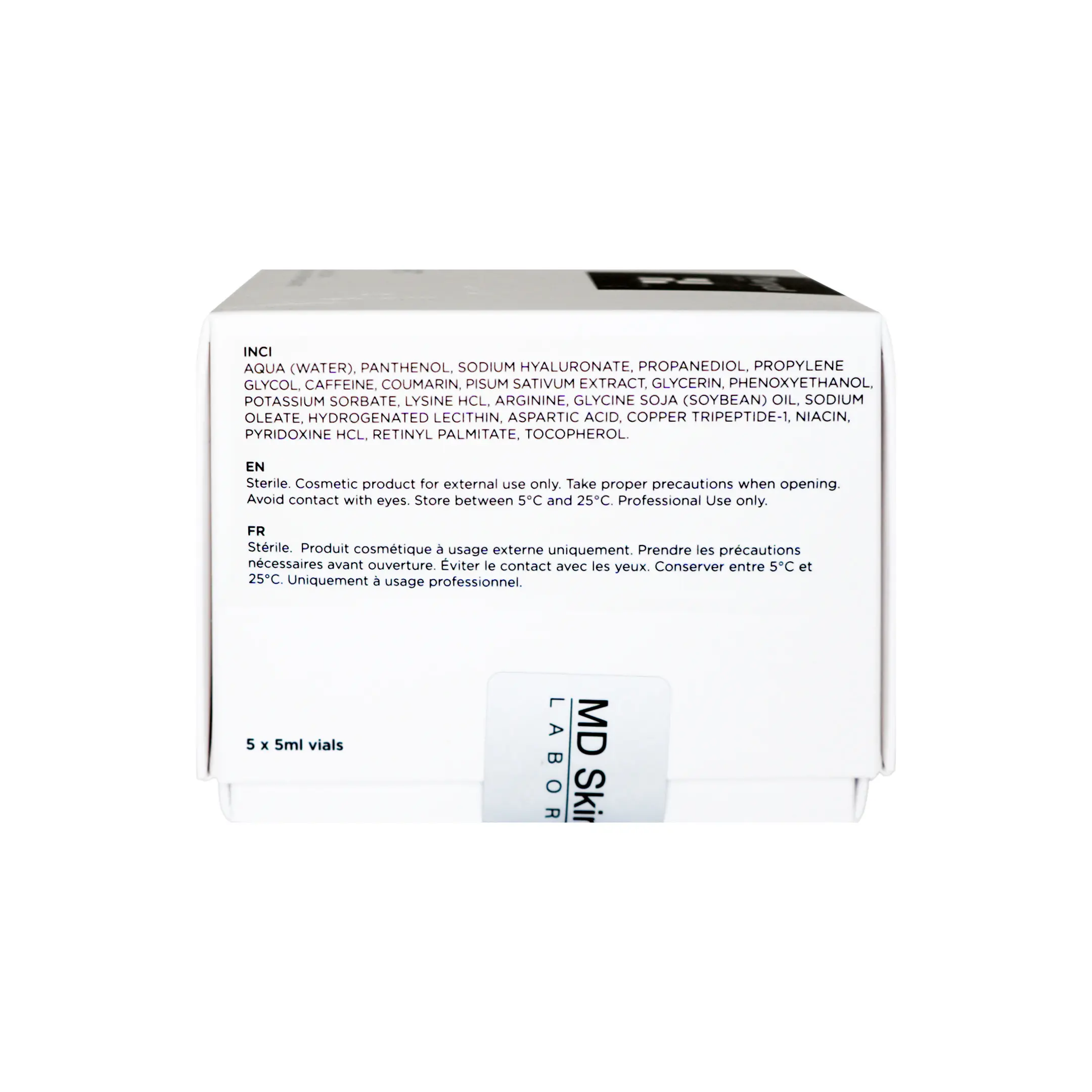 Pluryal Mesoline Hair (5x5ml) Pluryal Mesoline Hair back