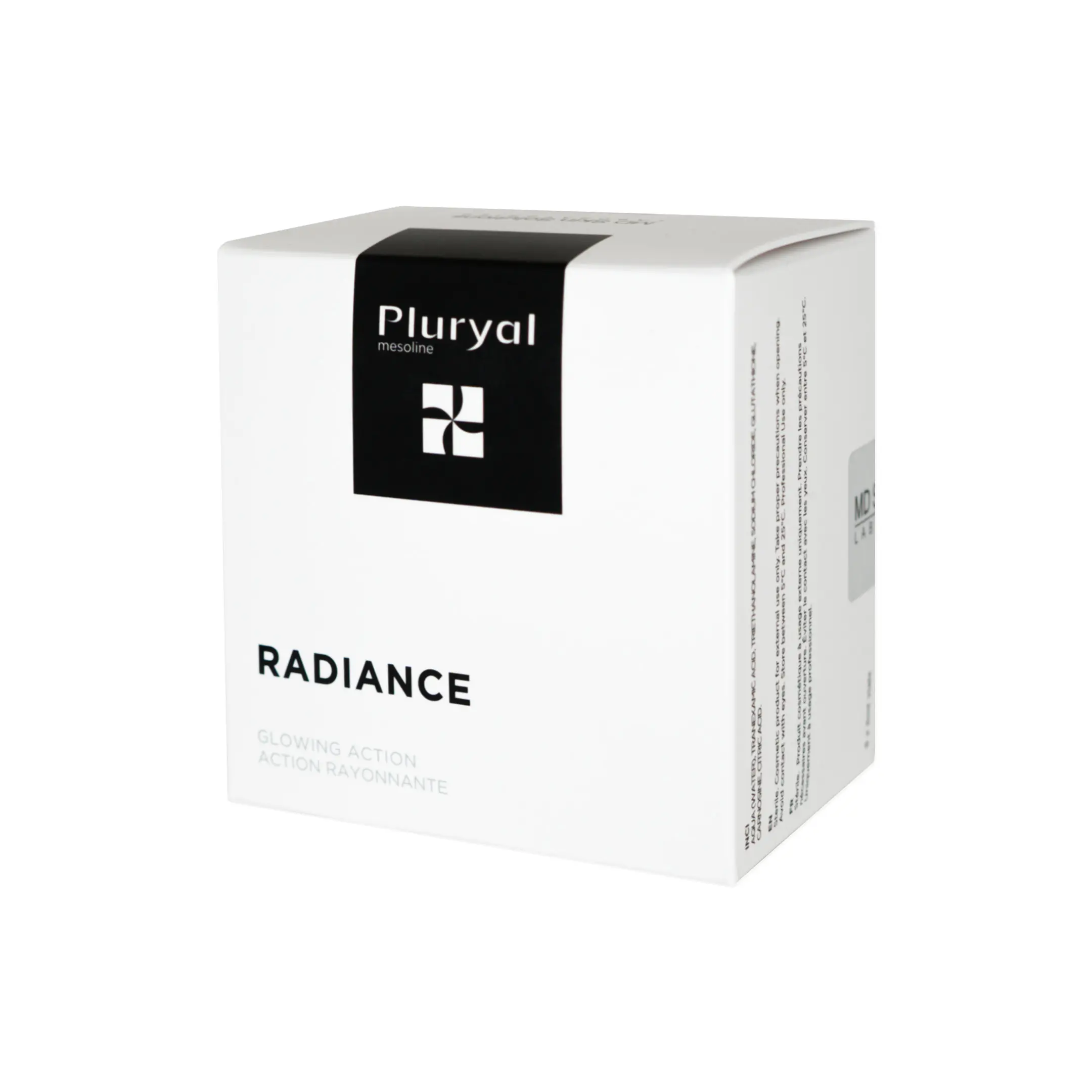 Pluryal Mesoline Radiance (5x5ml) Pluryal Mesoline Radiance side