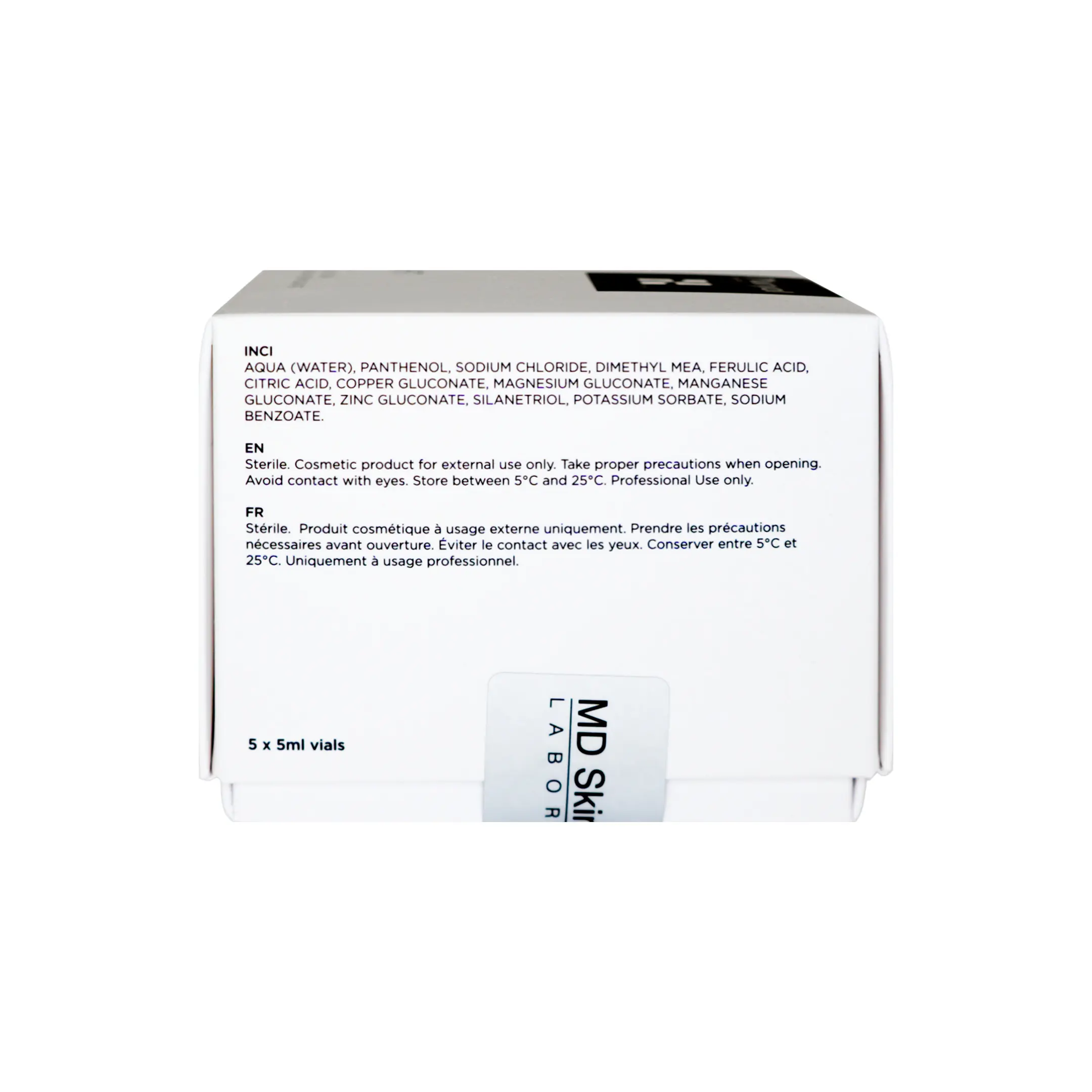 Pluryal Mesoline Tight (5x5ml) Pluryal Mesoline Tight back