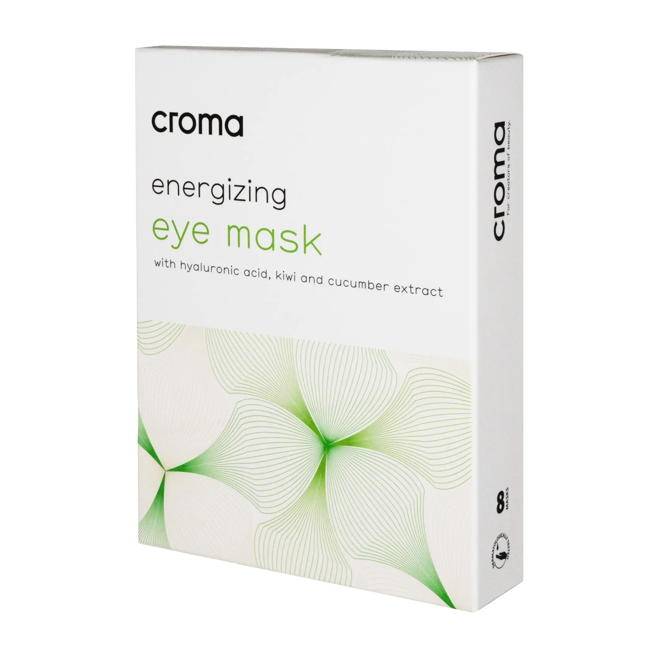 Croma ENERGIZING Eye Mask (8 Stk.) Croma energizing eyemask side