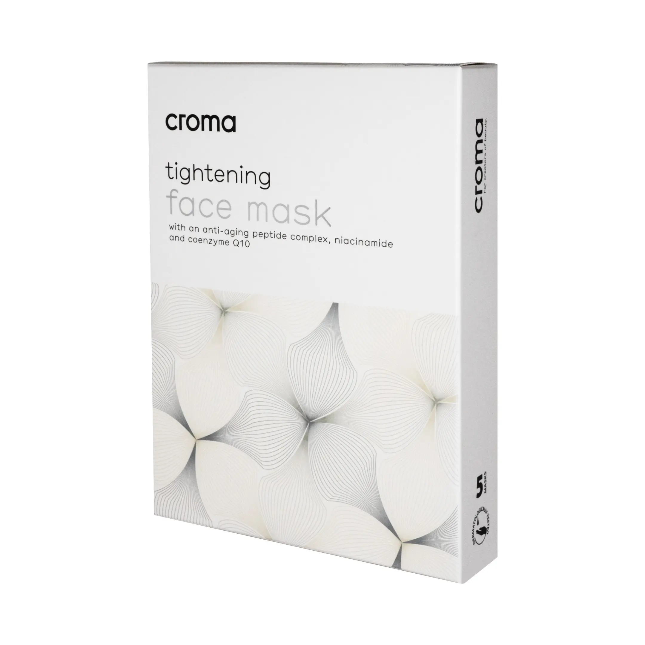 Croma TIGHTENING Face Mask (5 Stk.) Croma tightening facemask side