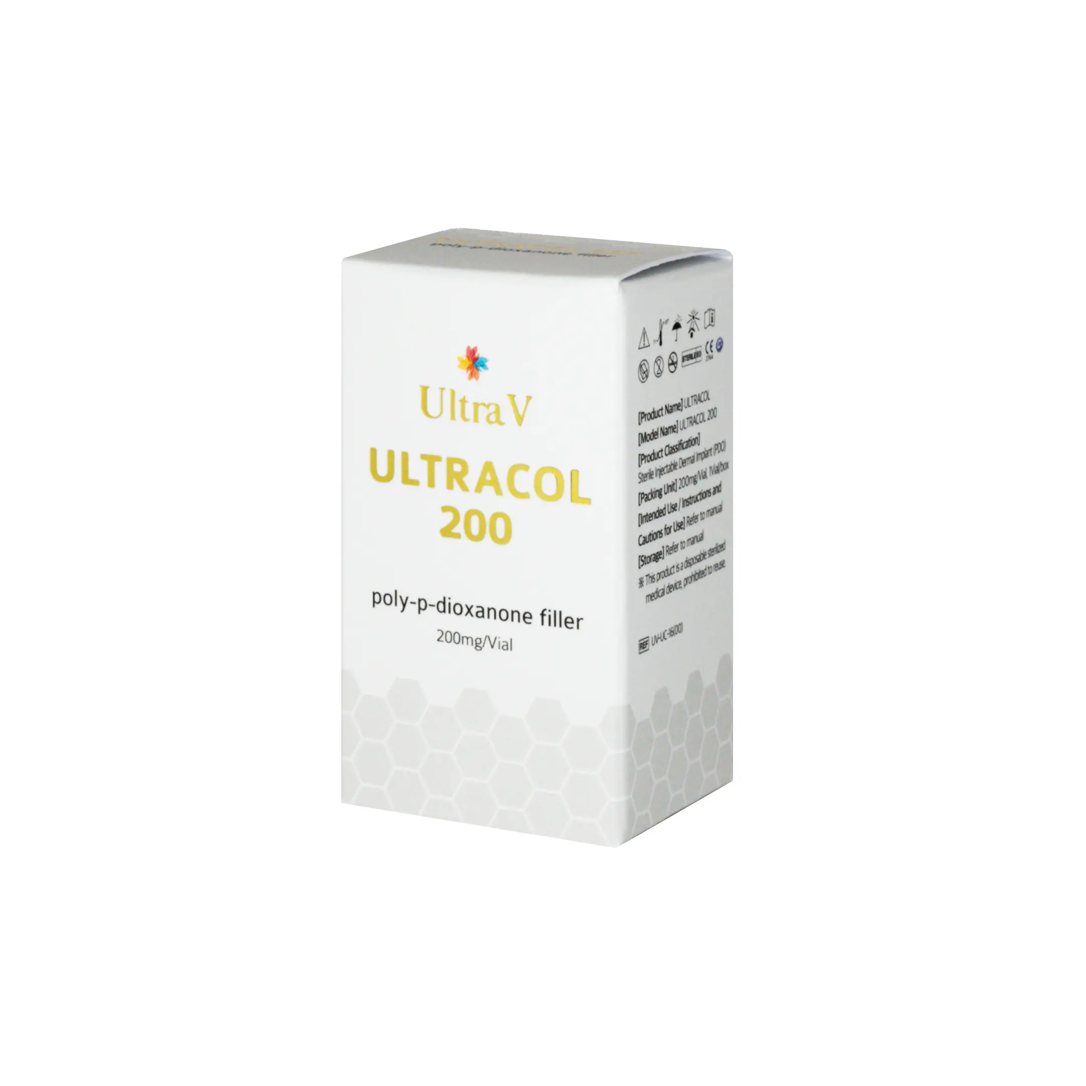 Ultra V UltraCol 200 (200mg) Ultra V Ultracol 200 side