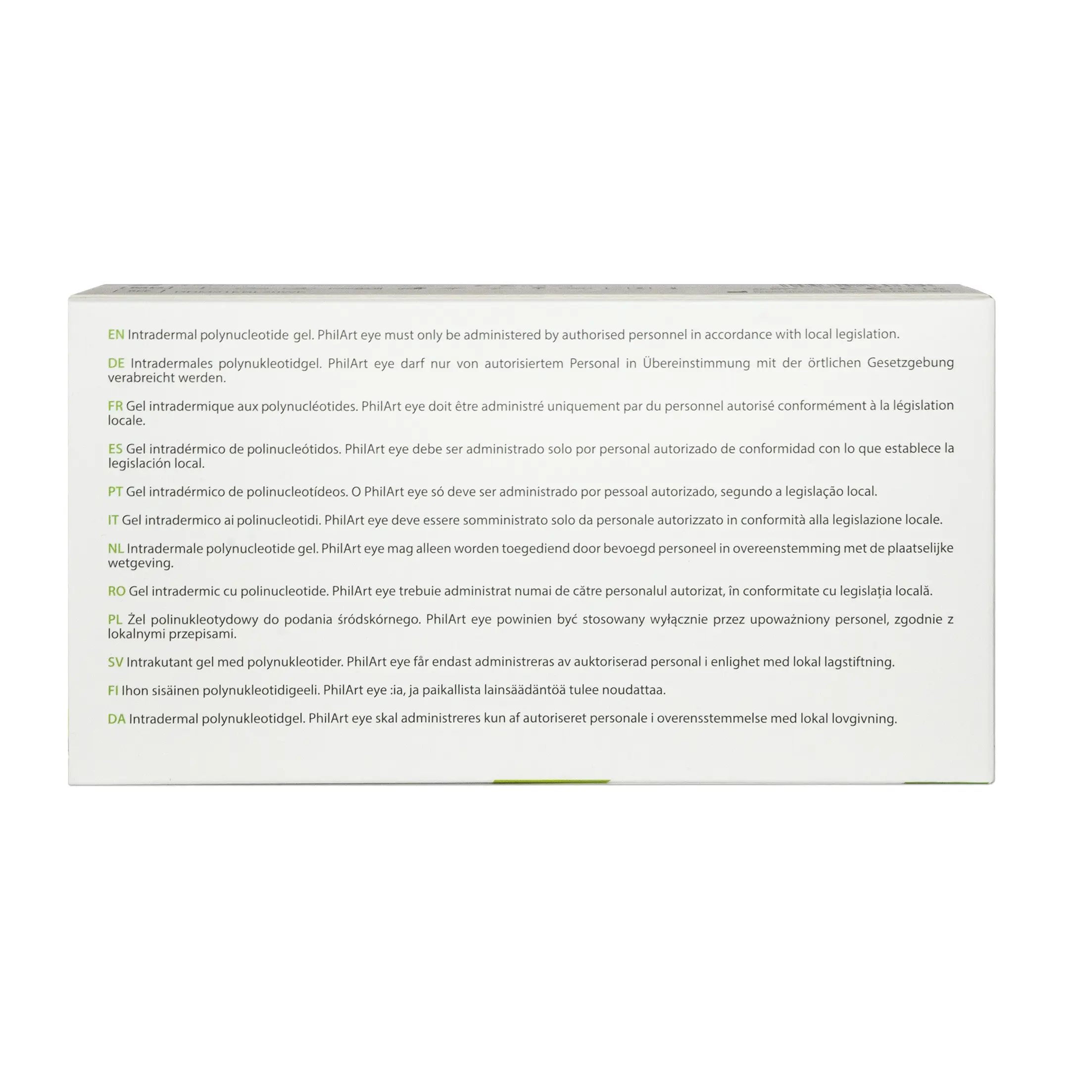 Croma PhilArt Eye (1x2ml) Croma Philart eye back