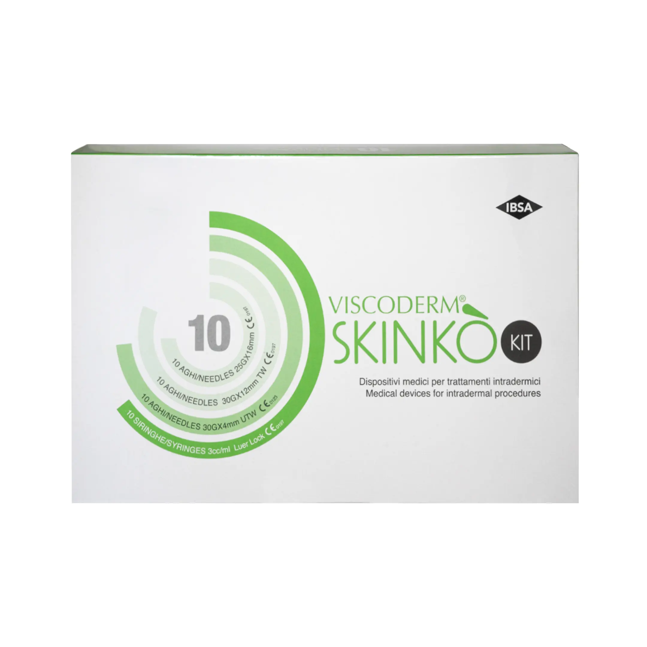 Viscoderm Skinkò E (10×5ml) Viscoderm Skinko Kit front