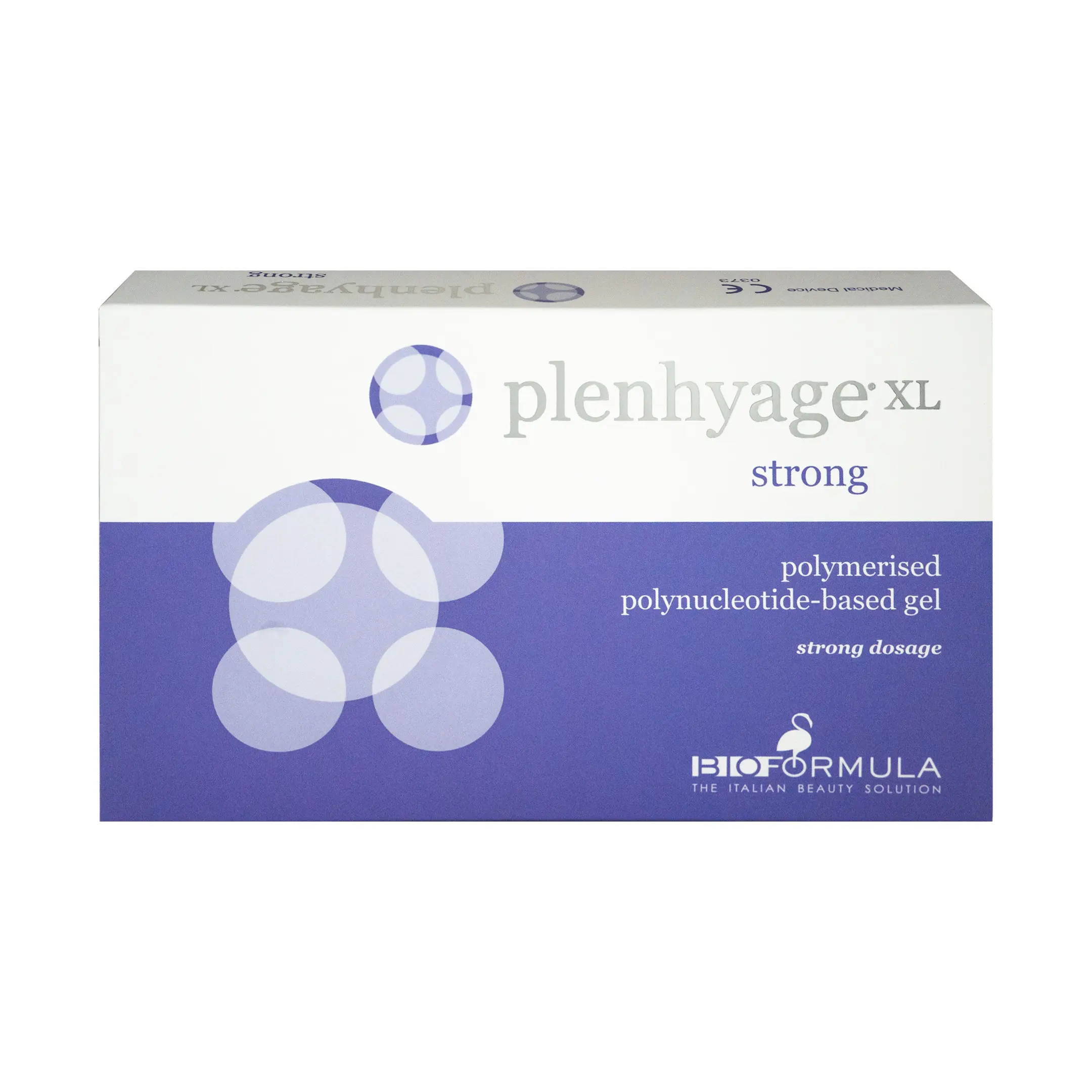 Plenhyage XL strong polymerised ploynucleotide based gel Bio Formula front