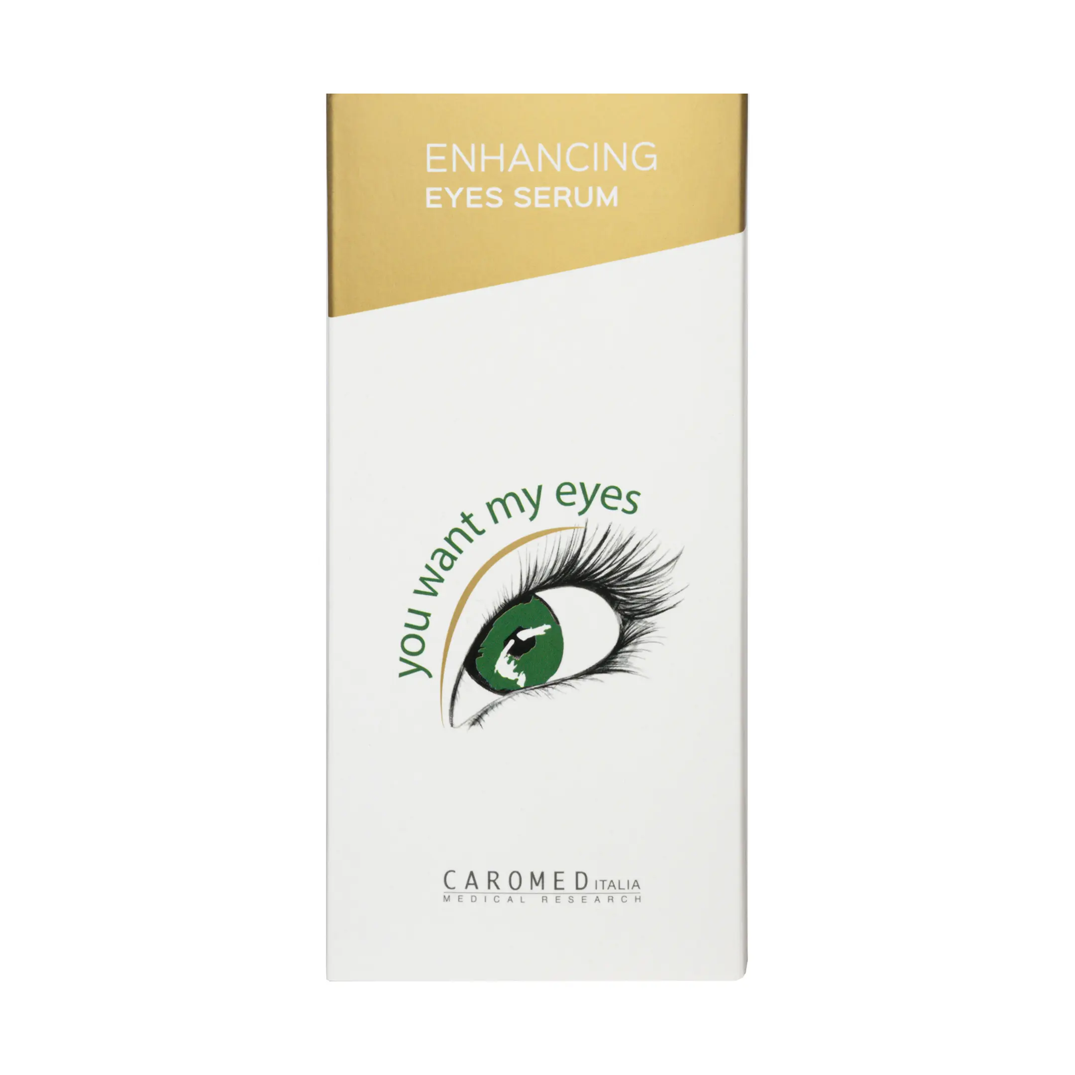 Caromed Enhancing eyes serum you want my eyes front