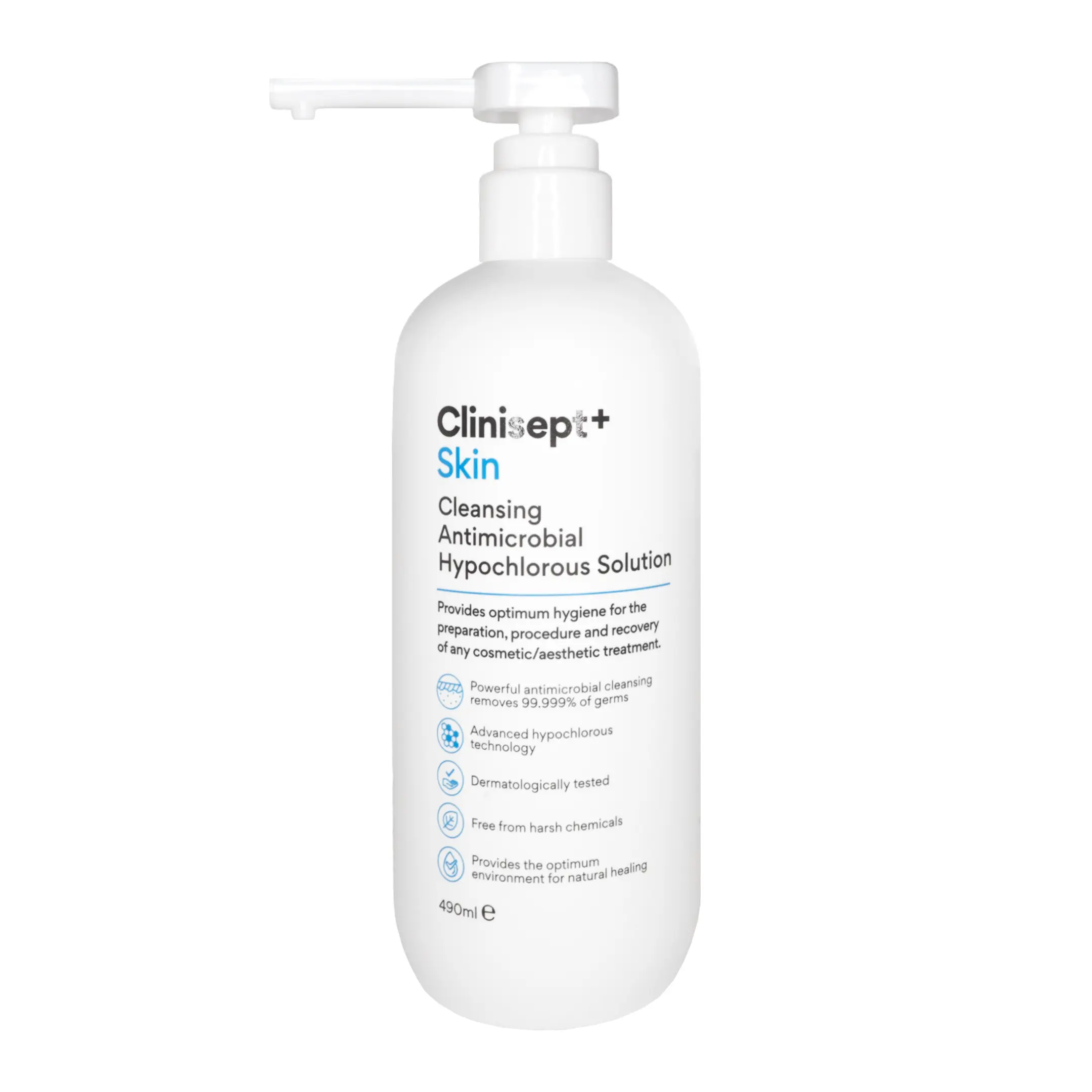 Clinisept+ Skin Cleansing (490ml) Clinisept+ Skin Cleansing 490ml side
