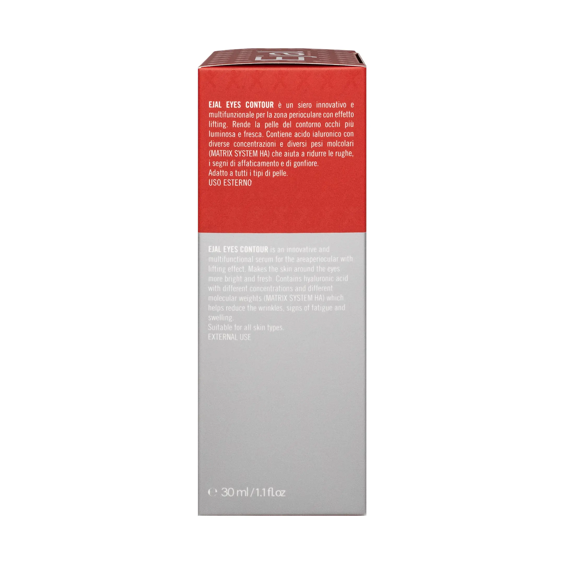 Ejal Eyes Contour HA Gel (30ml) Ejal Eyes Contour HA gel back