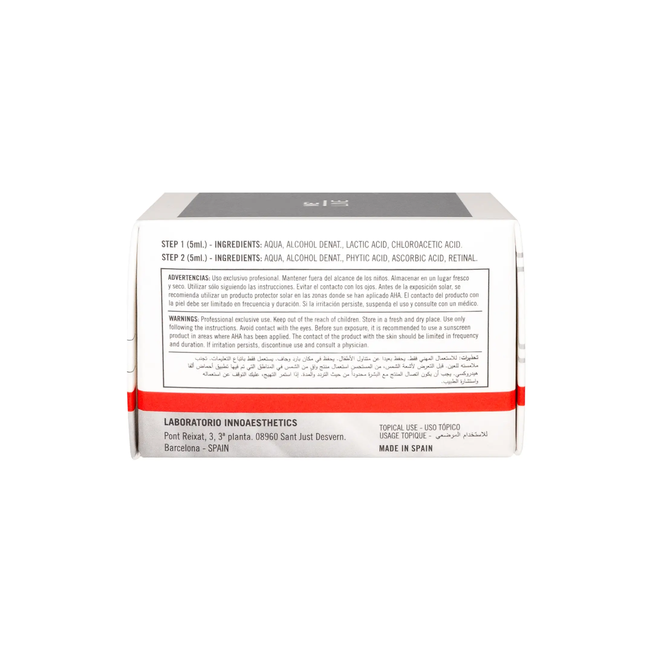 ME LINE 01 Dark Circles Step 1+2 (2x5ml) ME LINE 01 Dark Circles Step 1+2 (5ml) professional skin care back