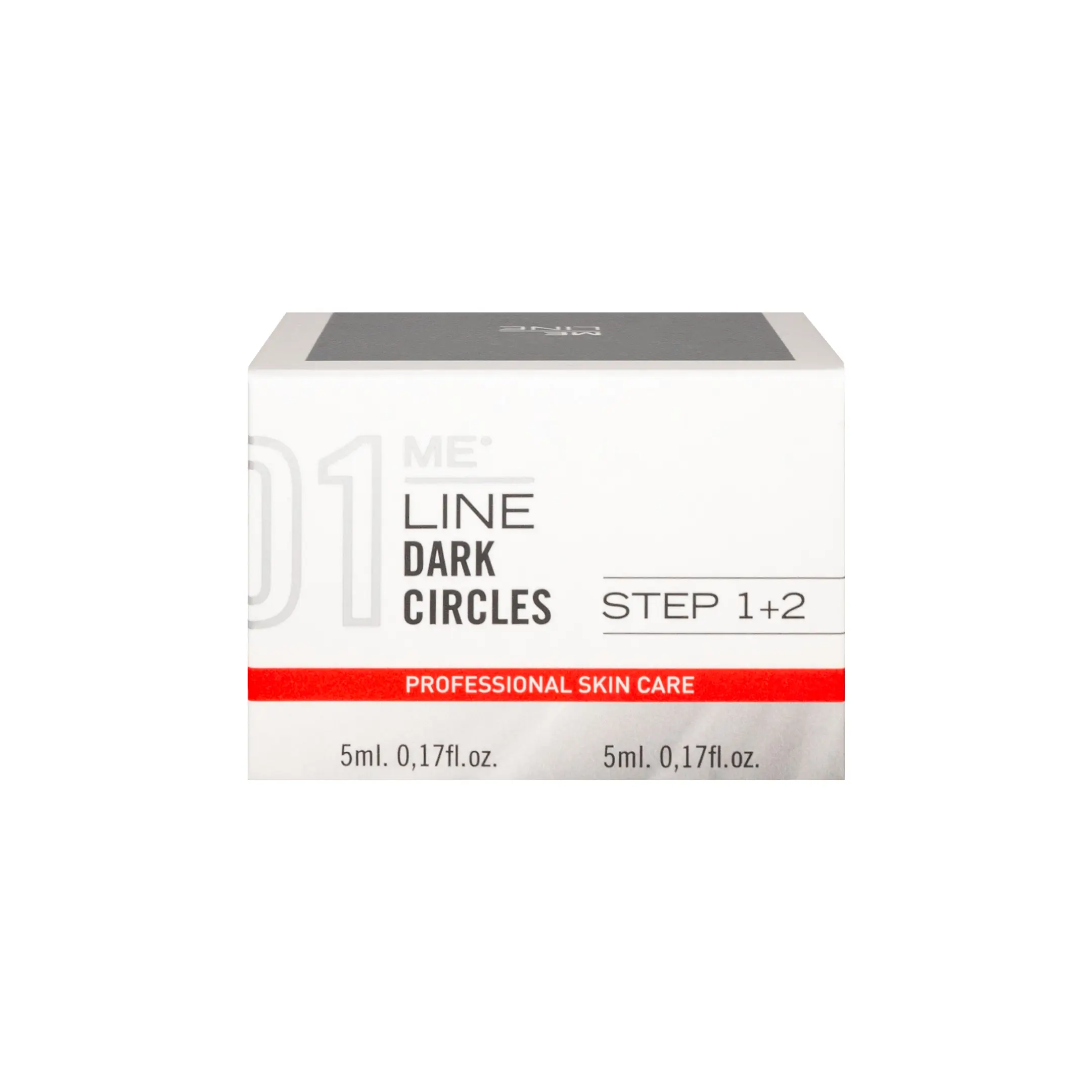 ME LINE 01 Dark Circles Step 1+2 (5ml) professional skin care front