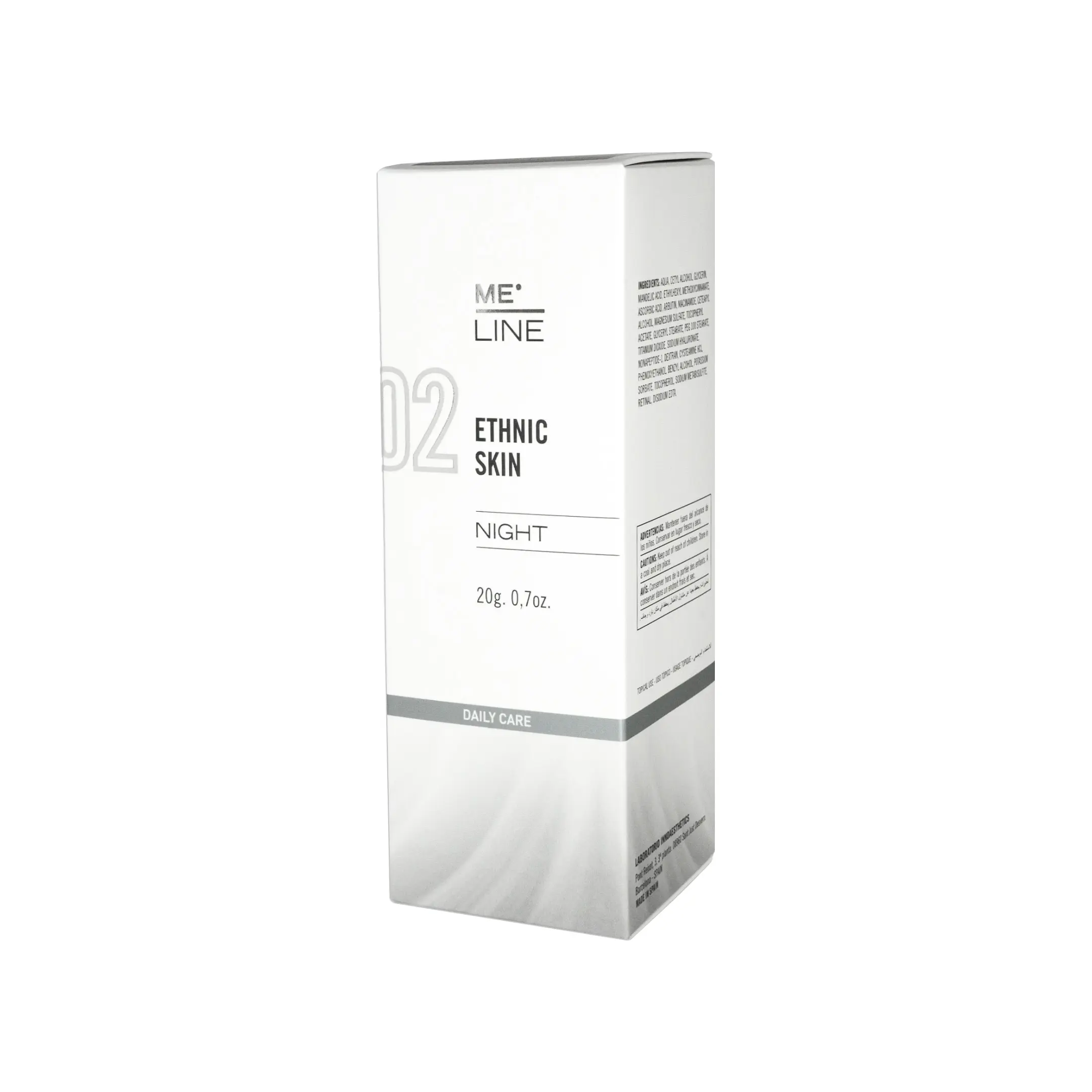 ME LINE 02 Ethnic Skin Night (20g) ME LINE 02 Ethnic Skin Night (20g) Daily Care side