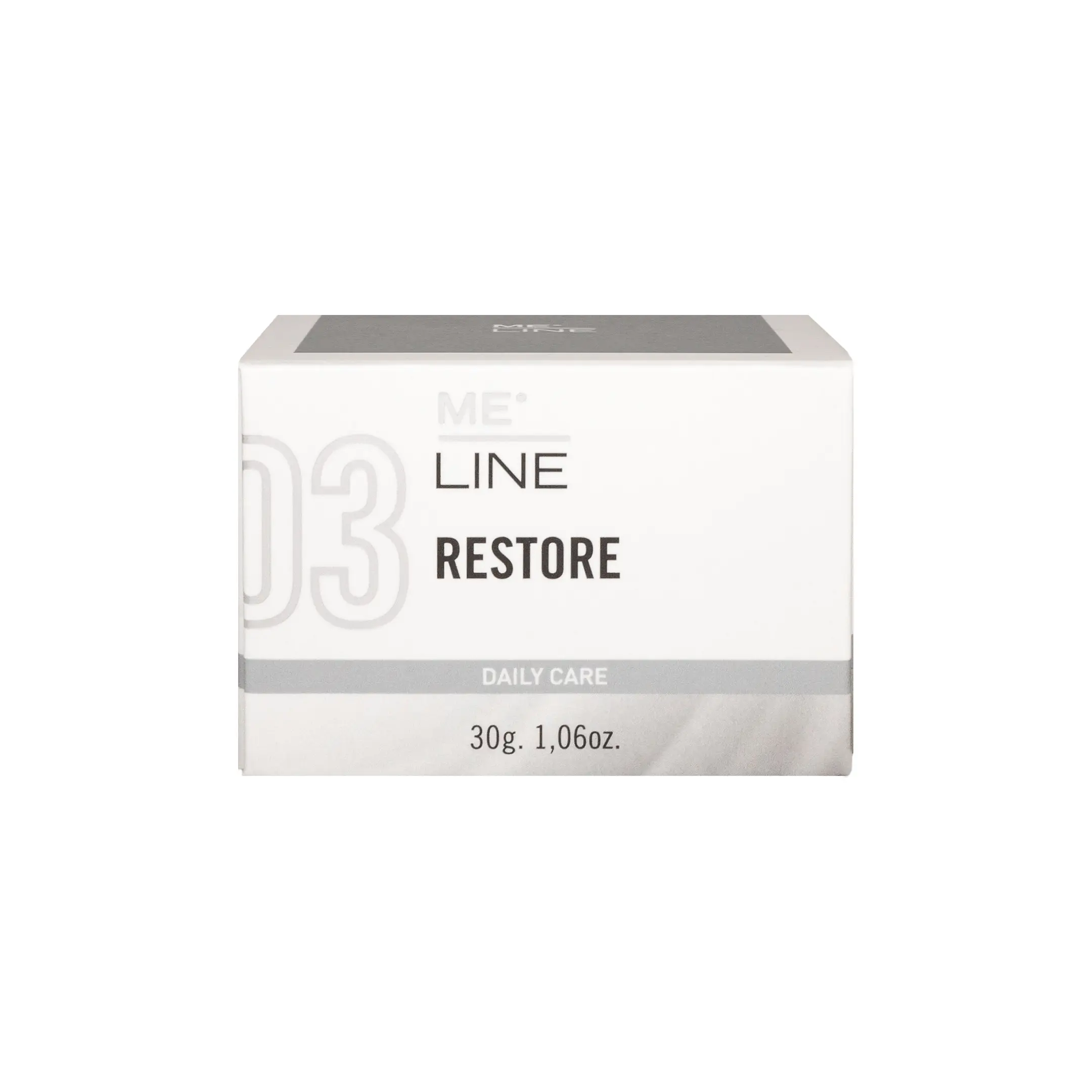 ME LINE 03 Restore (30g) Daily care front