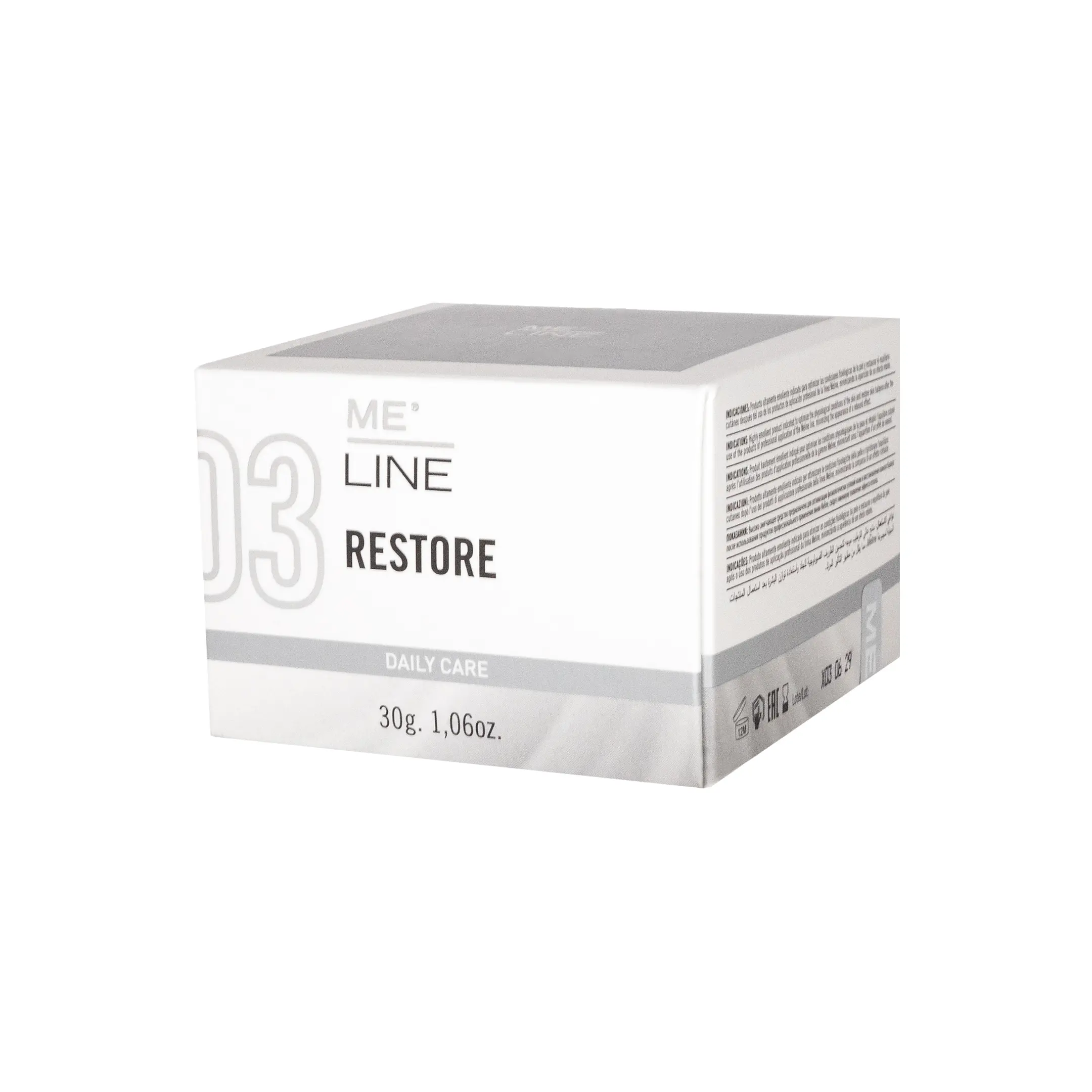 ME LINE 03 Restore (30g) ME LINE 03 Restore (30g) Daily care side
