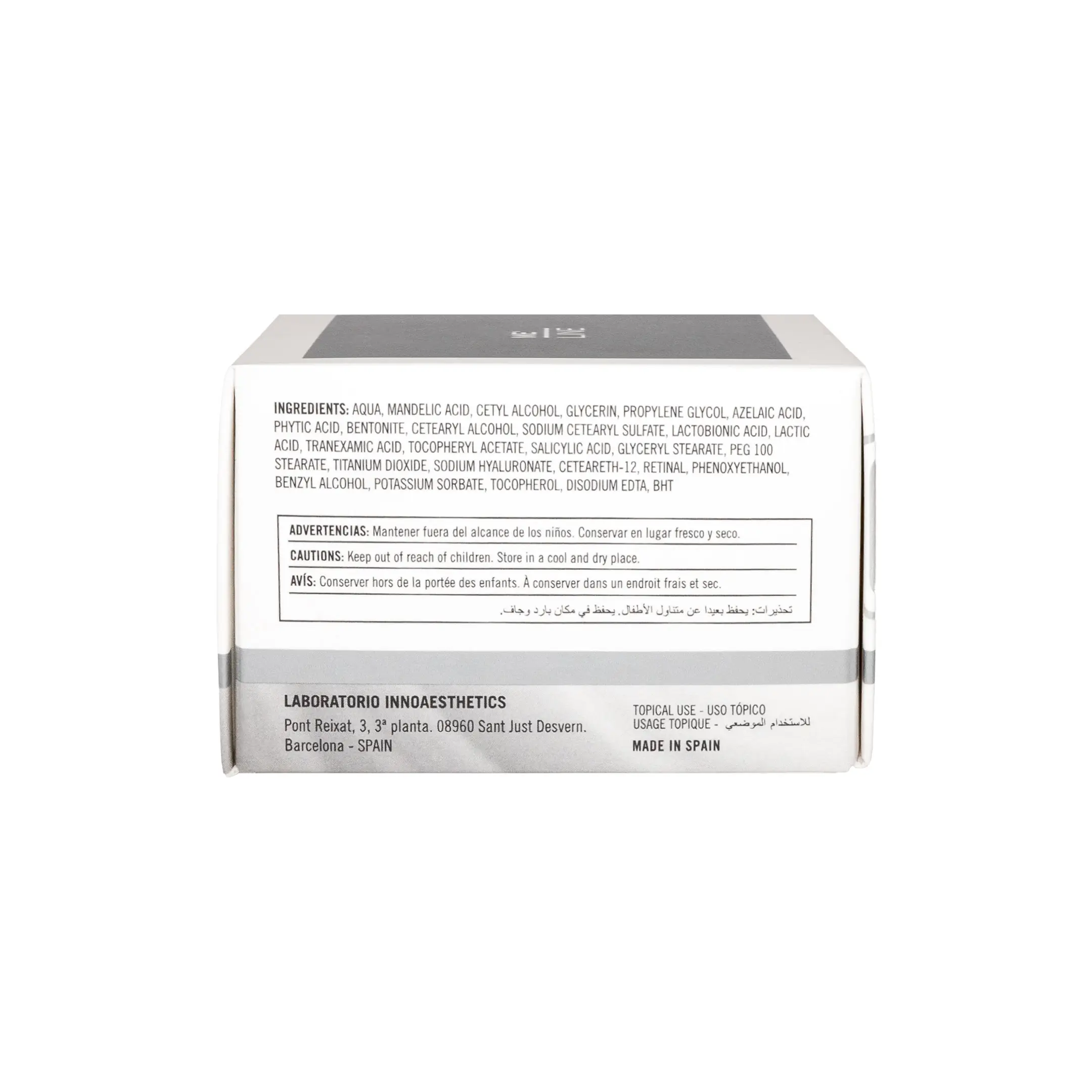 ME LINE 05 Pigment Home Mask (30g) ME LINE 05 Pigment Home Mask (30g) back