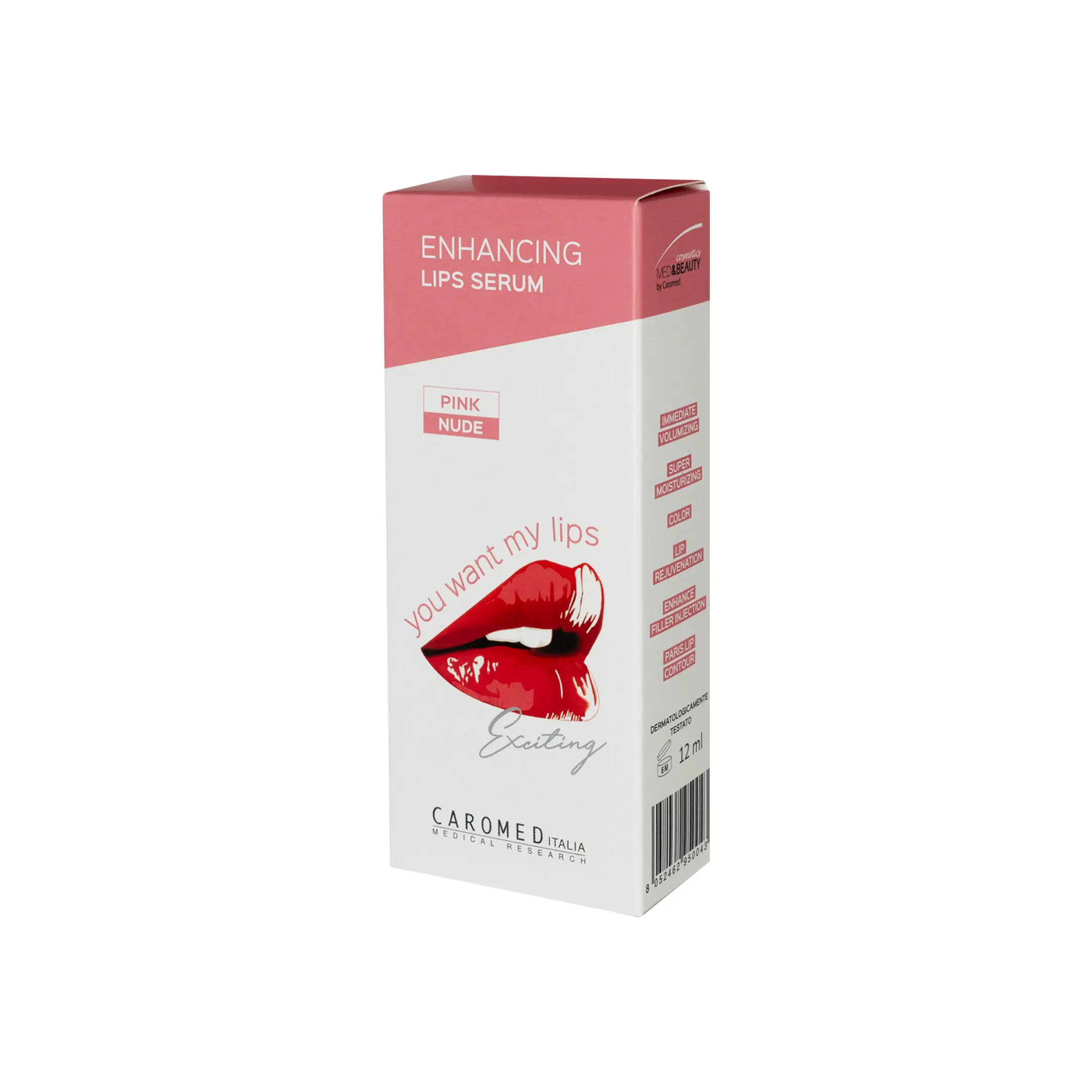 YOU WANT MY LIPS Enhancing Lips Serum Pink (1x12ml) You Want My Lips Enhancing Lips Serum Pink Nude side