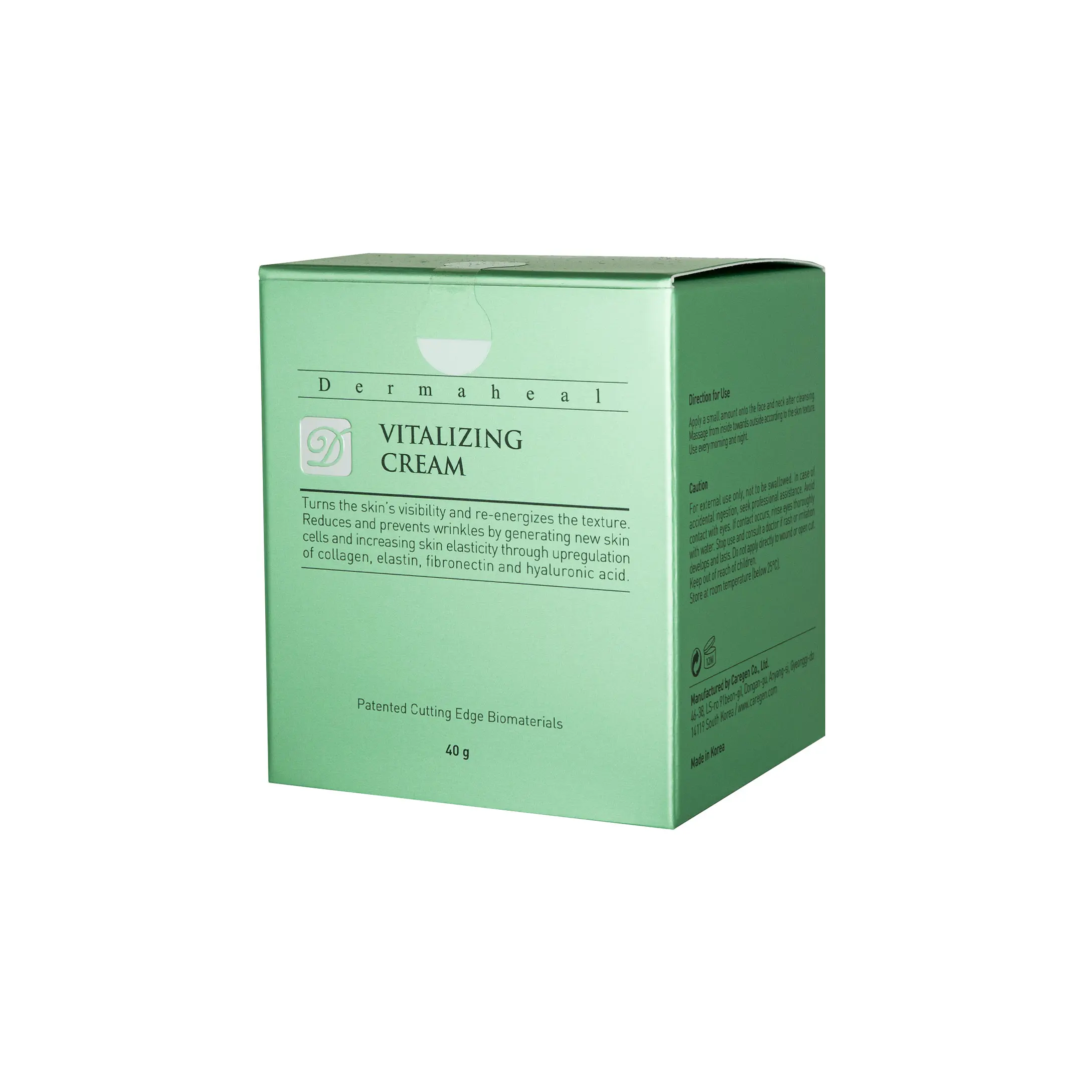 DermaHeal Vitalizing Cream (1x40g) Dermaheal Vitalizing Cream 40g side